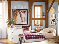 PBteen Burton Collection_Burton Girls Snowboard Jacket Duvet Cover & Sham (Photo: Business Wire)