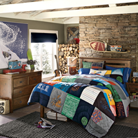 PBteen Burton Graphic Tee Quilt + Sham (Photo: Business Wire)