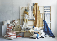 Known for his subversive take on shirting, New York fashion designer Steven Alan brings the style + ease of his men's and womenswear designs to a handcrafted home collection, just for West Elm. (Photo: Business Wire)