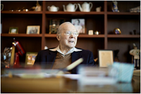 Chuck Williams in his San Francisco office circa 2012 (Photo: Business Wire)