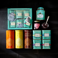 A curated collection of more than 35 items, including Fortnum & Mason’s signature artisanal teas, preserves, biscuits and hampers, is now available at 100 Williams-Sonoma retail locations and at williams-sonoma.com. (Photo: Business Wire)