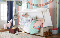 Bedroom from the Junk Gypsy for Pottery Barn Kids collection, debuting today online and at select Pottery Barn Kids stores. (Photo: Business Wire)