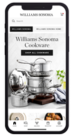 Williams Sonoma Launches New App with Recipes, Registry Services and Enhanced Shopping Experience (Graphic: Williams Sonoma)