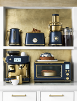 Williams Sonoma Launches Exclusive Breville Brass Collection in Three Colors Including Damson Blue (Photo: Williams Sonoma)