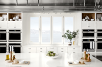 Window and Oven Wall in Newly Renovated Williams Sonoma Test Kitchen (Photo: Williams Sonoma)