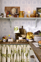 Details of the Kitchen Area of the GreenRow Lake House at the Inn At Serenbe (Photo: GreenRow)