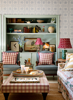 The Living Room of the GreenRow Lake House at the Inn At Serenbe (Photo: GreenRow)