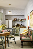 The Kitchen Area of the GreenRow Lake House at the Inn At Serenbe (Photo: GreenRow)