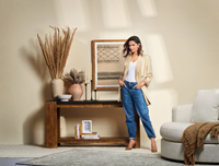 Deepika Padukone for Pottery Barn (Photo: Pottery Barn)