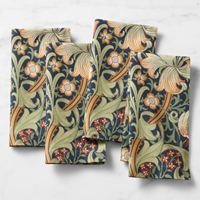 Morris & Co. Golden Lily Linens Collection for Williams Sonoma (Photo: Williams Sonoma)