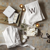 Custom Robes, Towels and Soaps from Williams-Sonoma, Inc. Business to Business Corporate Gifting and Custom Merchandise (Photo: Williams Sonoma)