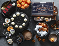Williams Sonoma Halloween Candy, Cakes, Cauldron Hot Chocolate and Cookies (Photo: Williams Sonoma)