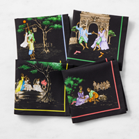 Cocktail Napkins from new Williams Sonoma collaboration with acclaimed interior designer, Sheila Bridges (Photo: Williams Sonoma)