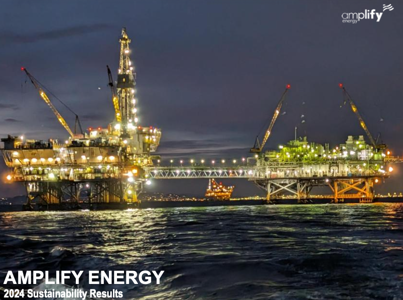 Amplify Energy 2023 Sustainability Report cover