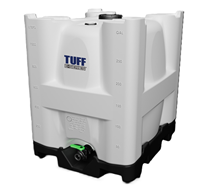 Elkhart Plastics, a leading rotational molder, has expanded its TUFF line with the new E-Series—a durable, sustainable, and cost-effective IBC (Intermediate Bulk Container) engineered specifically to protect liquids during storage, transport, and dispensing.