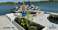 Elkhart Plastics, a Myers Industries company and leading rotational molder, today announced the launch of the Schwig’s Garden Box™, a modular dock accessory that mounts directly to Elkhart’s Connect-A-Dock® 2000 Series floating dock system for a seamless integration. The Schwig’s Garden Box offers dock owners a durable, low-maintenance way to grow flowers, herbs, vegetables, and other decorative plants—enhancing any waterfront space. It also supports commercial and municipal applications and can