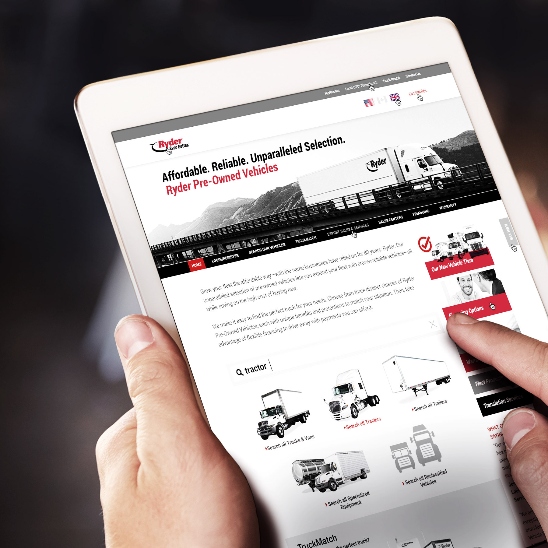 Ryder System, Inc. - Ryder Launches New and Improved Pre-Owned Vehicle