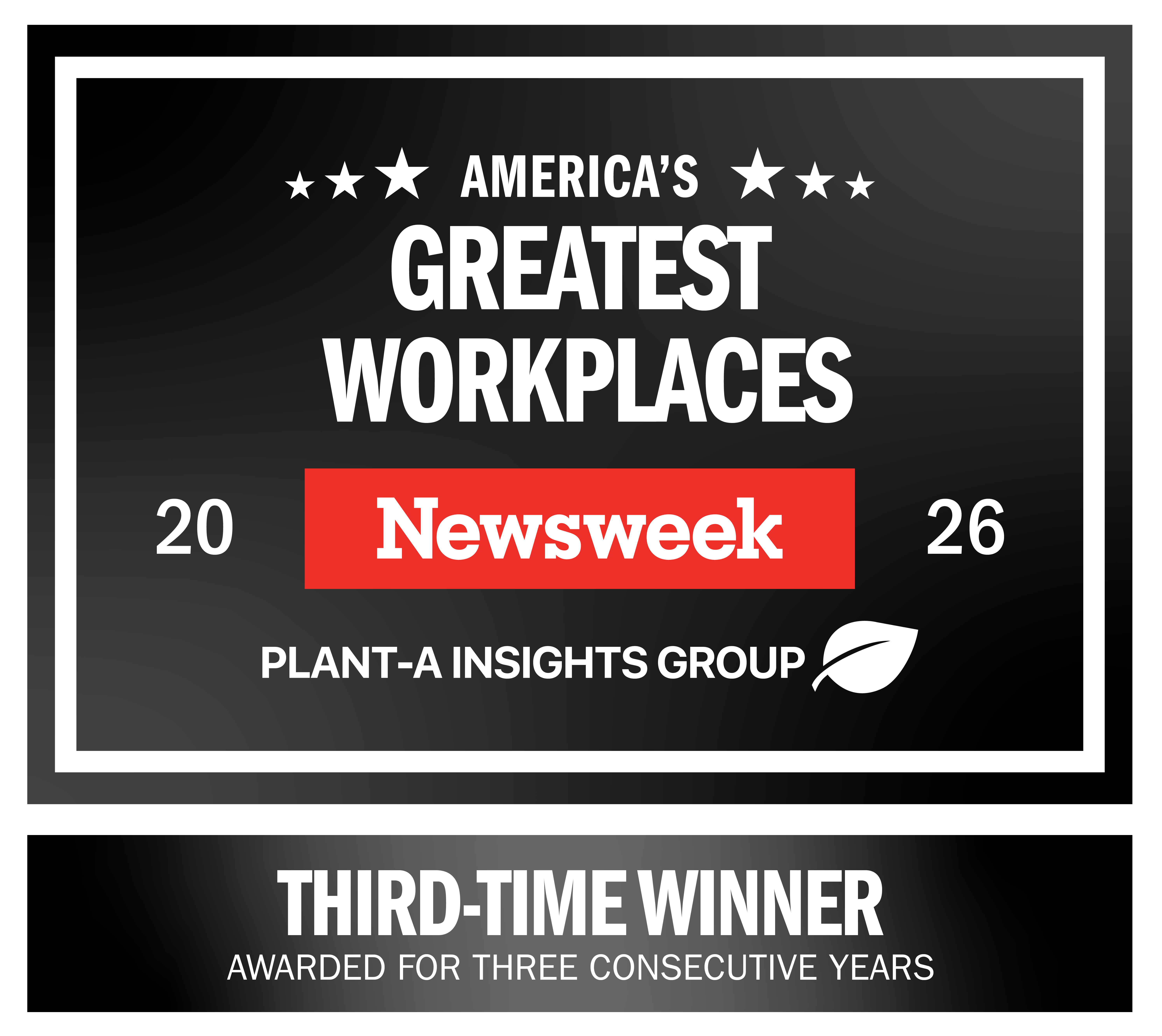 Ryder is proud to be included in Newsweek’s list of America’s Greatest Workplaces for the third consecutive year.
