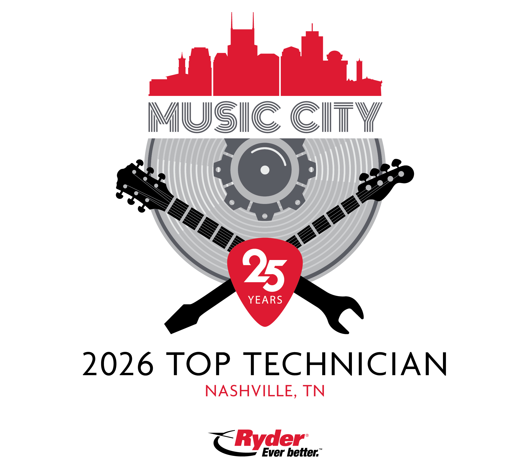 Ryder celebrates the 25th anniversary of its Top Technician Skills Competition in August. The milestone culminates in Nashville where the company's top maintenance professionals will compete for the championship title and a $50,000 grand prize.