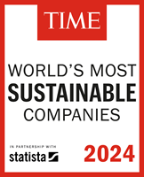 Aptar is named one of the World's Most Sustainable Companies by TIME (Graphic: Statista)