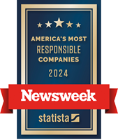 Graphic: America's Most Responsible Companies by Newsweek (used with permission from Newsweek)