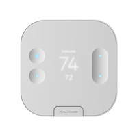 The newest smart thermostat from Alarm.com—the ADC-T25.