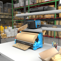 The FillPak® Mini void fill solution fits perfectly with the Geami® MV wrapping system, putting high-quality sustainable materials within easy reach at the pack station.