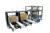 A Form’it!™ Case erector provides a steady stream of up to 15 high-quality boxes per minute.