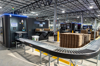 Ranpak’s Cut’it! EVO system uses intelligent rightsizing to reduce package void before automatically closing and sealing the box, leading to savings on transport costs, improved throughput, and greater operational efficiency. The Cut’it! EVO Multi-Lid machine enables up to four unique lids to be placed on boxes on a single line.